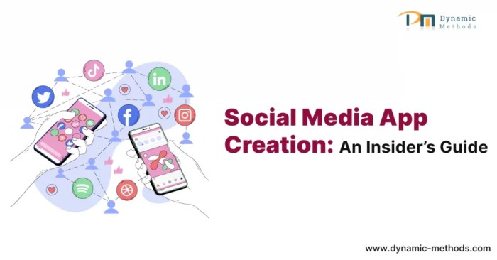 Social networking app development